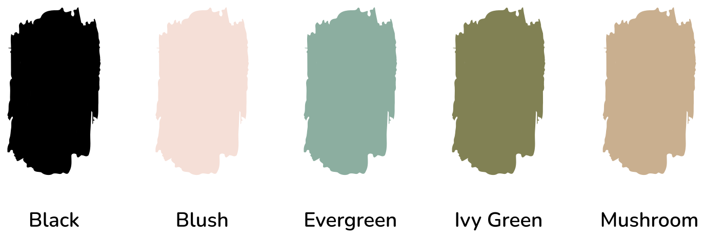 Garden studios colour palette